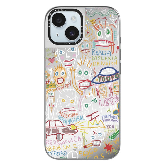 Supernatural Kid Sketch Style Phone Case_Clear Impact Phone Case [1501208]