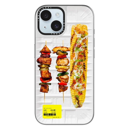 Supermarket Theme Barbecue Phone Case _Clear Impact Phone Case [1523333]