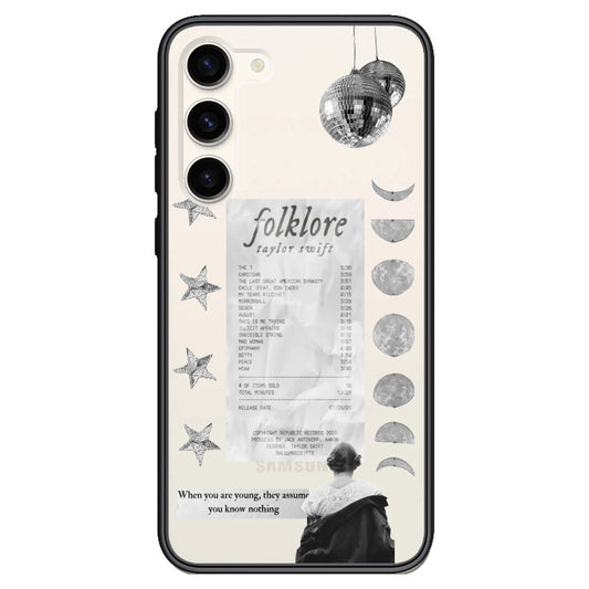 T.S Folklore Silver Star Phone case_Samsung Z Flip [1431847]