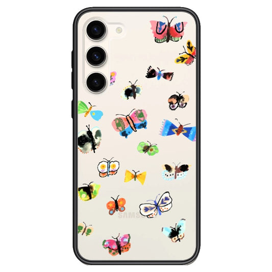 Colorful Watercolor Style Butterflies Phone Case_Samsung Z Flip [1446166]
