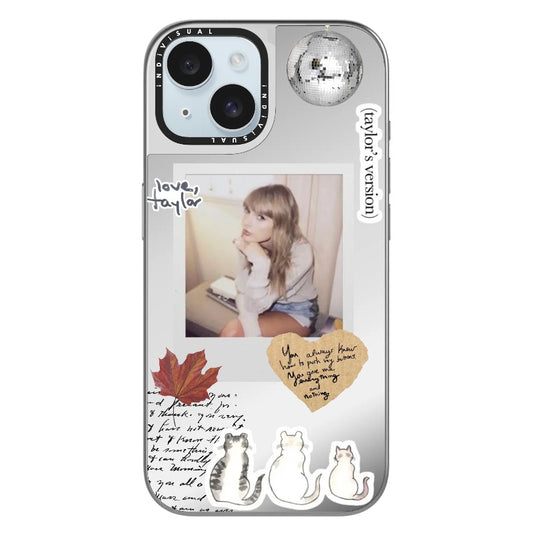 T.S Cats and Maple Leaf Phone Case_Clear Impact Phone Case [1014194]