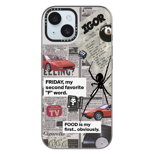 Friday Mood Meme Case for iPhone_Clear Impact Phone Case [1289188]